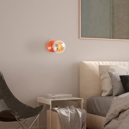 Opviq Spot - 14197 Lámpara de Pared Naranja